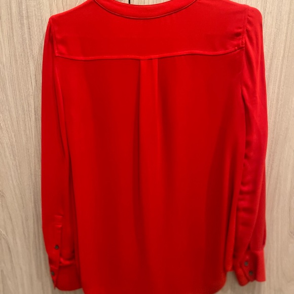 J. Crew crepe oversized blouse- amazing for holiday outfits - Picture 2 of 2